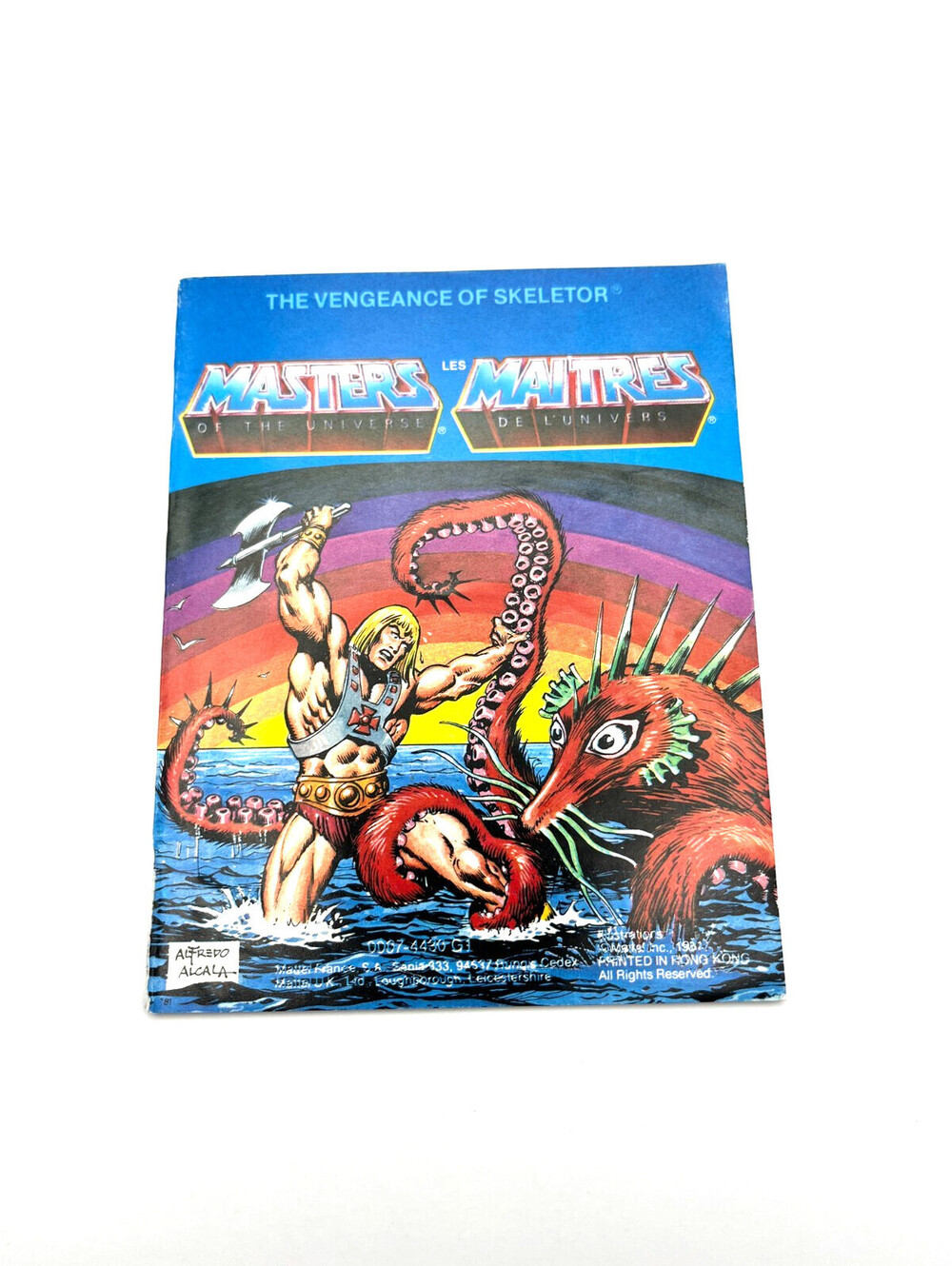 Masters of the Universe - The Vengeance of Skeletor - Mini Comic 1981 Hong Kong